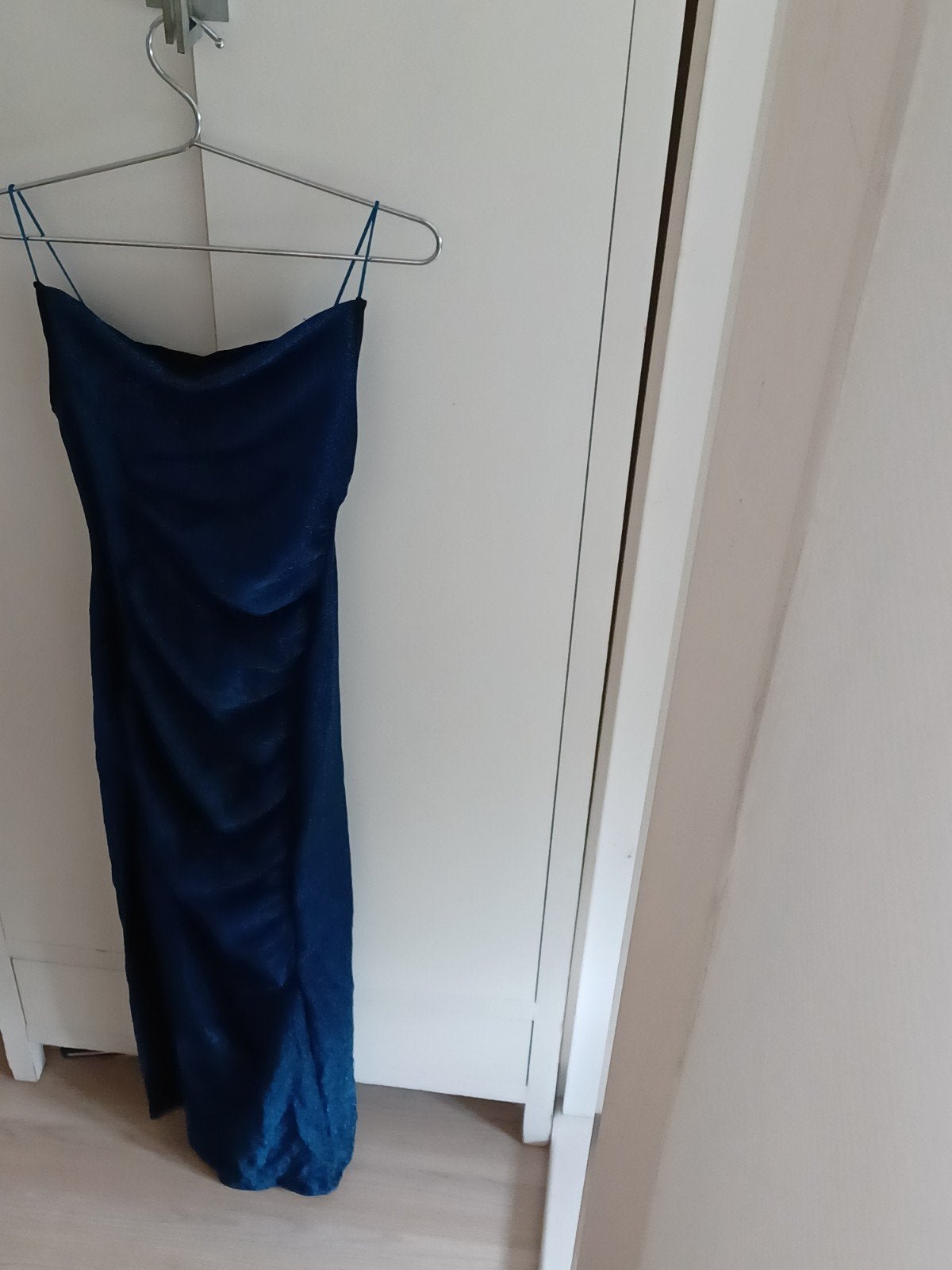 Prachtige galajurk blauw maat xs, Ophalen, Galajurk, Blauw, Nieuw