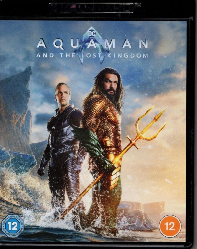 Aquaman and the Lost Kingdom - 4K + Bluray - NL ondertiteld, Engels, Verzenden, Info@warnerbros.com, Zo goed als nieuw
