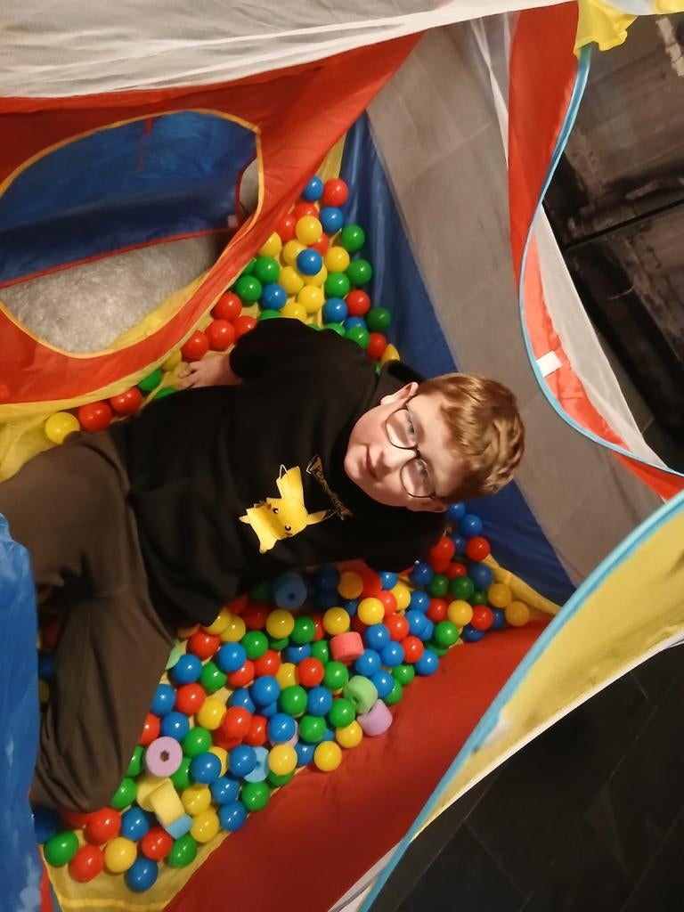 Ballenbak tent inclusief ballen, Ophalen of Verzenden, Gebruikt