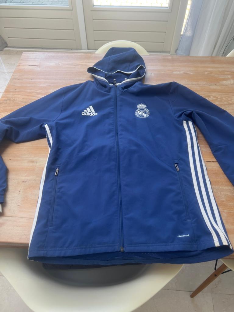 I.Z.G.S. Licht dun adidas sportjasje maat M blauw, Ophalen of Verzenden, Zo goed als nieuw, Blauw, Algemeen
