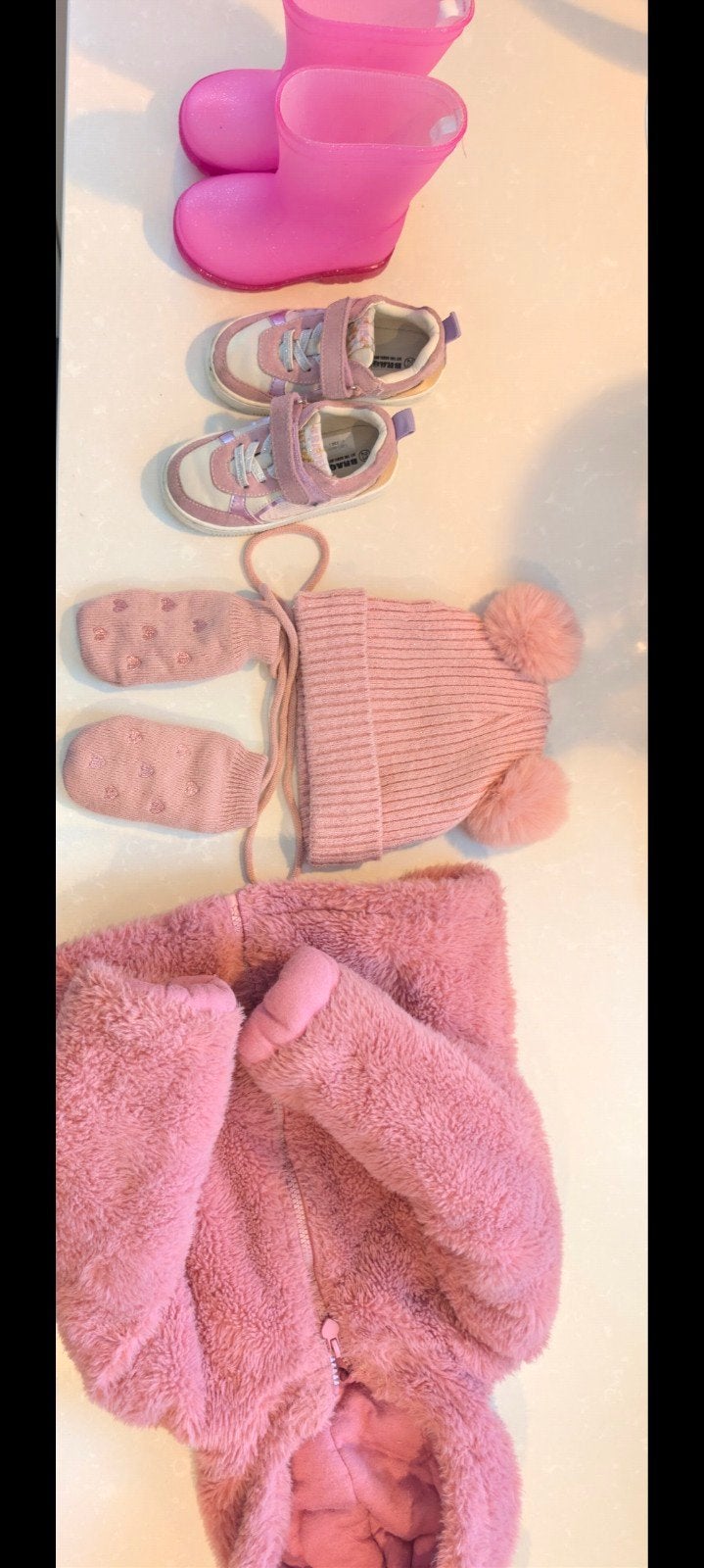 Roze kleding- en schoenenpakket voor meisje, Ophalen, Zo goed als nieuw, Meisje, Setje