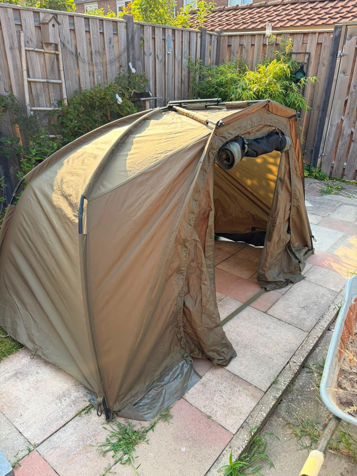 Trakker Tempest 100, Brolly, Bivvy, Ophalen, Zo goed als nieuw, Overige typen