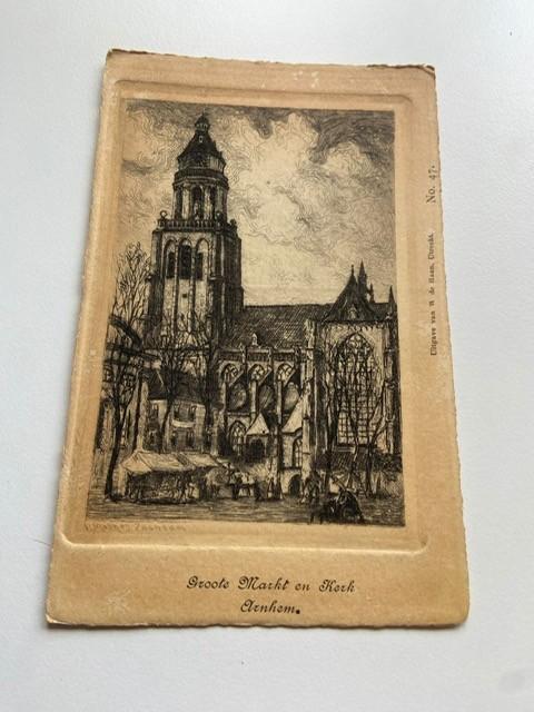 ansichtkaarten, Verzamelen, Ophalen of Verzenden, Voor 1920, Ongelopen, Gelderland