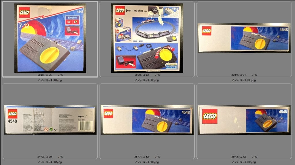 Lego Trains 4548 9V snelheidsregelaar & trafo in MISB staat, Ophalen of Verzenden, Nieuw, Lego