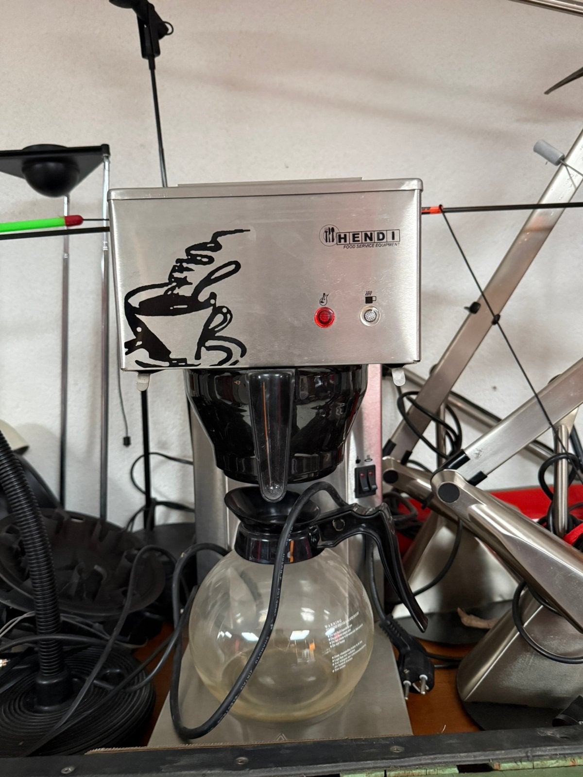 Hendi koffiezet apparaat., Ophalen of Verzenden, Zo goed als nieuw, Koffiemachine