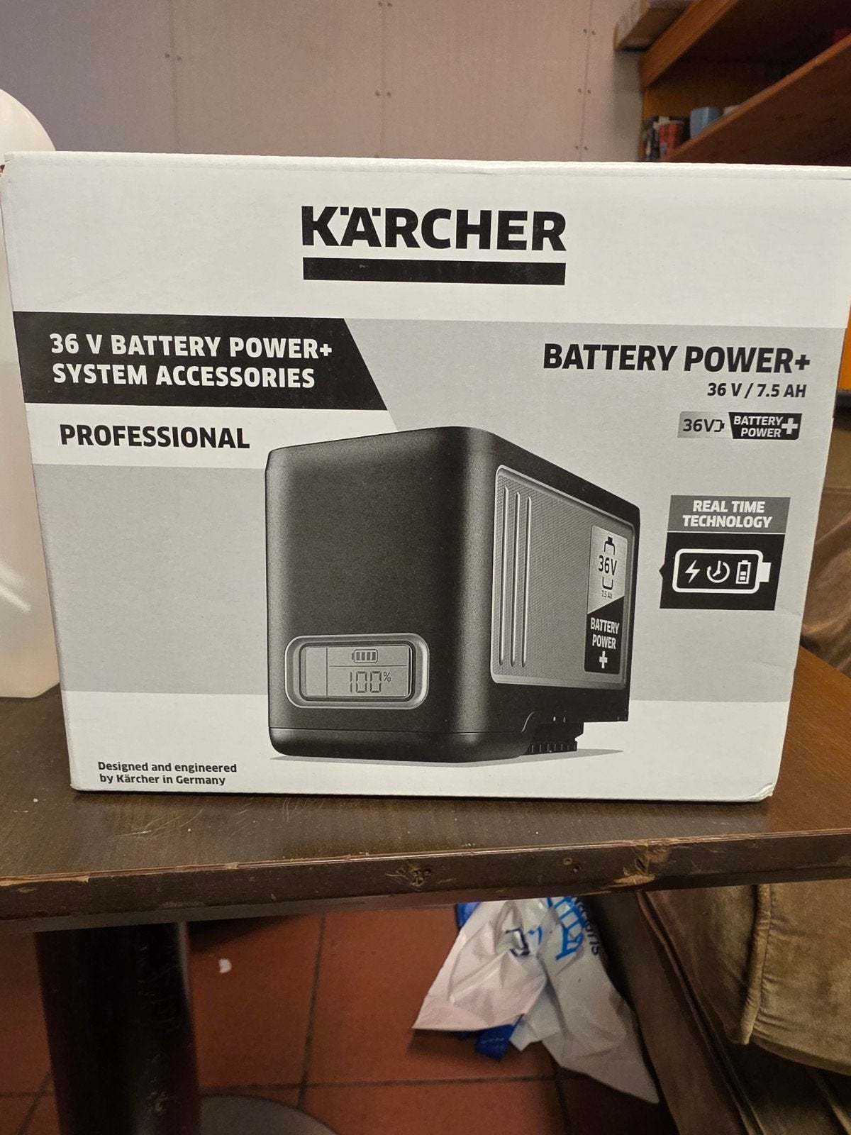 Kärcher 36V 7.5 Ah Battery Power+ Professional Accu, Ophalen of Verzenden, Nieuw