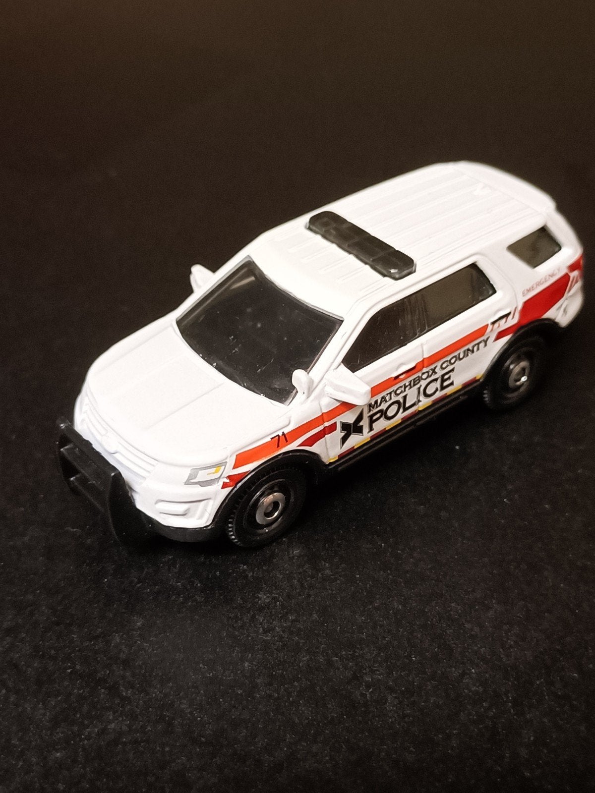 Matchbox County Police Ford Explorer Speelgoedauto, Ophalen of Verzenden, Gebruikt