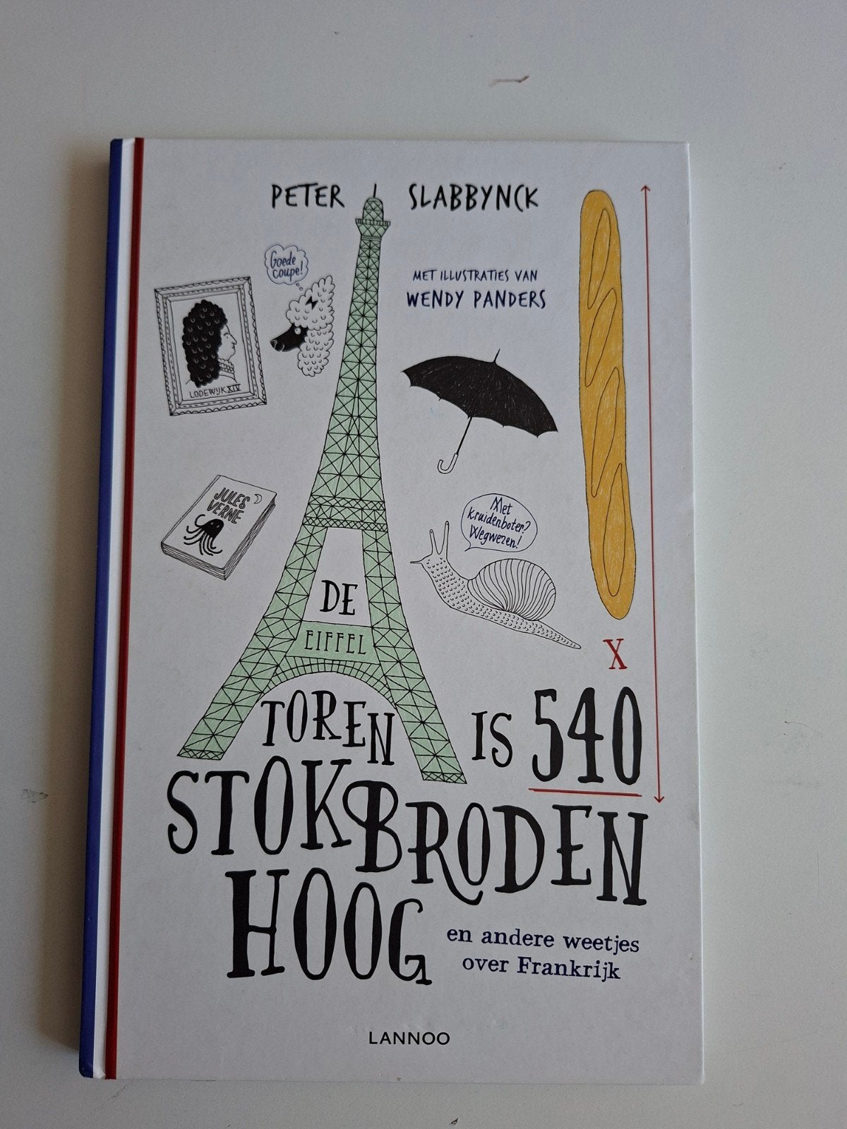 De Eiffeltoren is 540 stokbroden hoog - Weetjes Frankrijk, Overige merken, Europa, Ophalen of Verzenden, Zo goed als nieuw