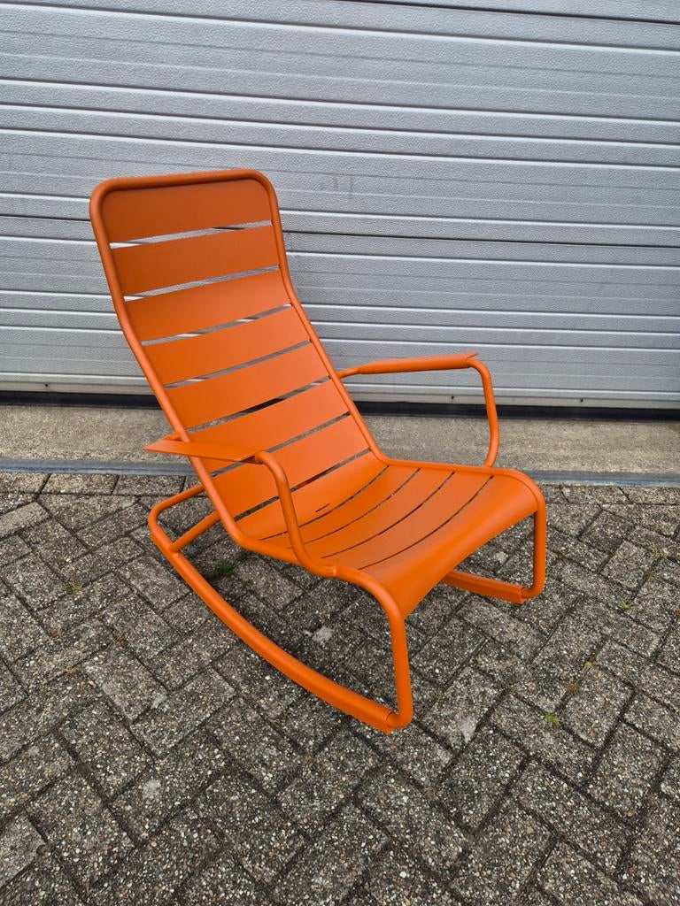 Nieuwe fermob rockingchair cactus / Orange, Ophalen of Verzenden, Nieuw