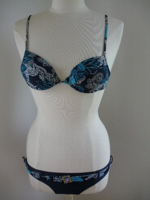 ESPRIT bikini donker blauw maat 36, Blauw, Ophalen of Verzenden, Zo goed als nieuw, Bikini
