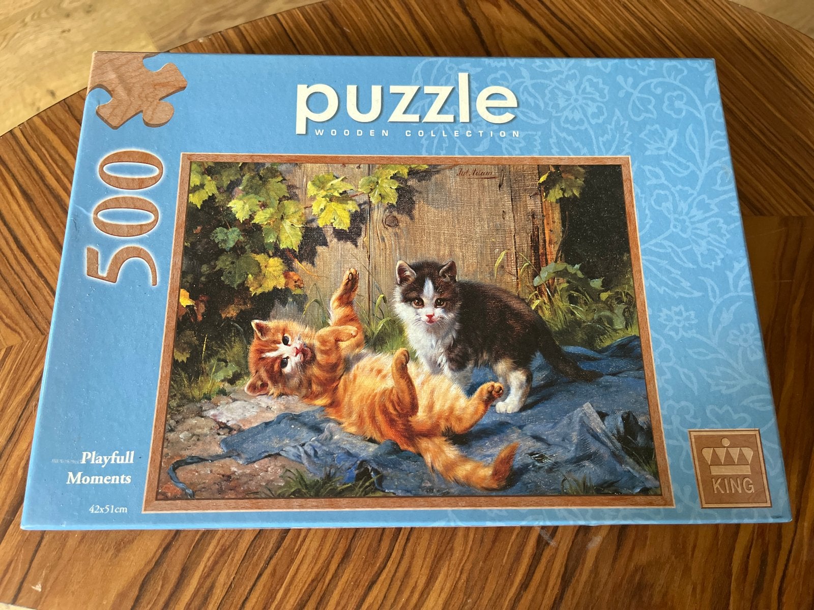 King Legpuzzel 500 stukjes - Playfull Moments, Ophalen of Verzenden, 500 t/m 1500 stukjes, Gebruikt, Legpuzzel