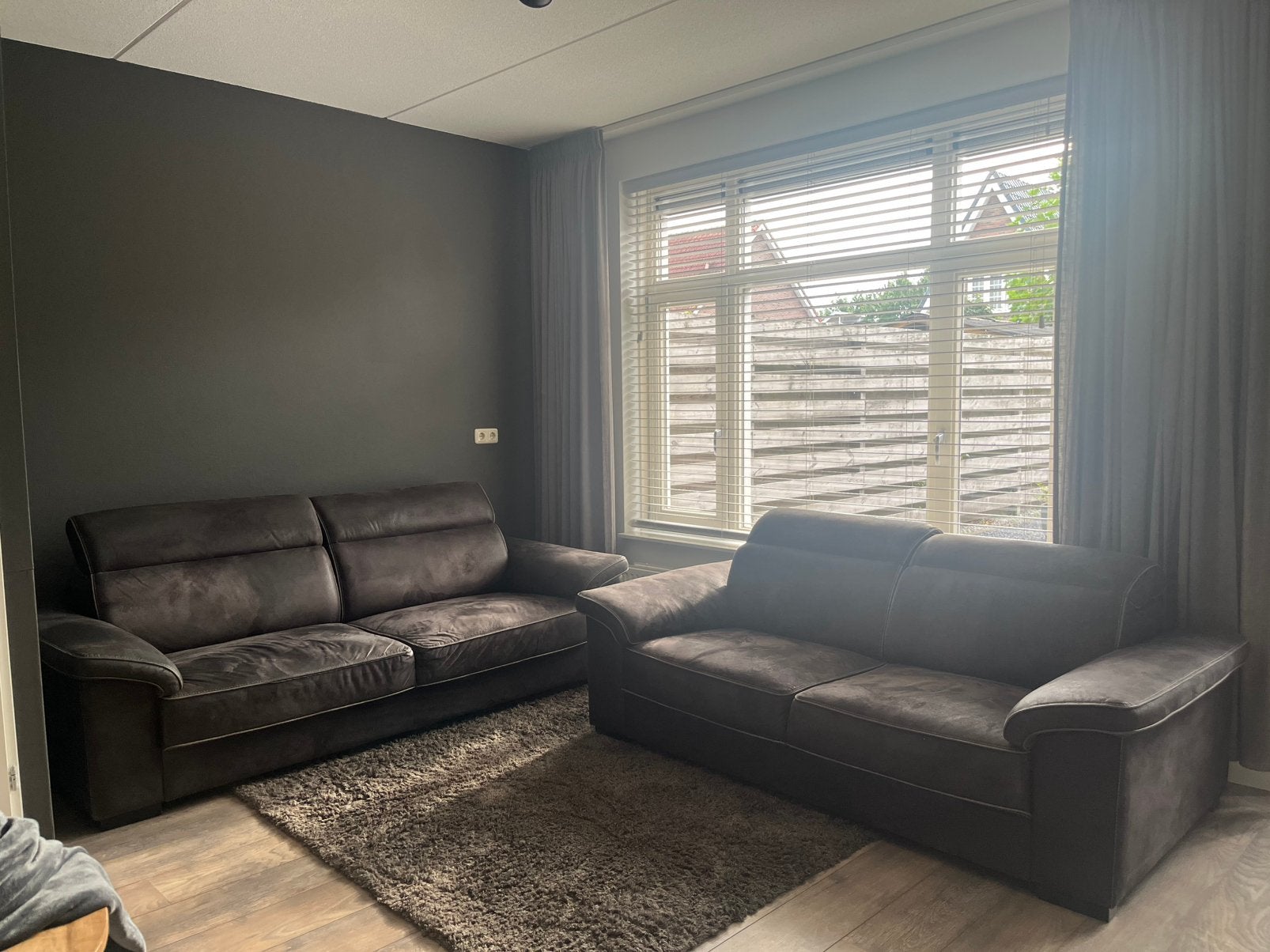 2 mooie bankstellen, Huis en Inrichting, Ophalen, Gebruikt, 75 tot 100 cm