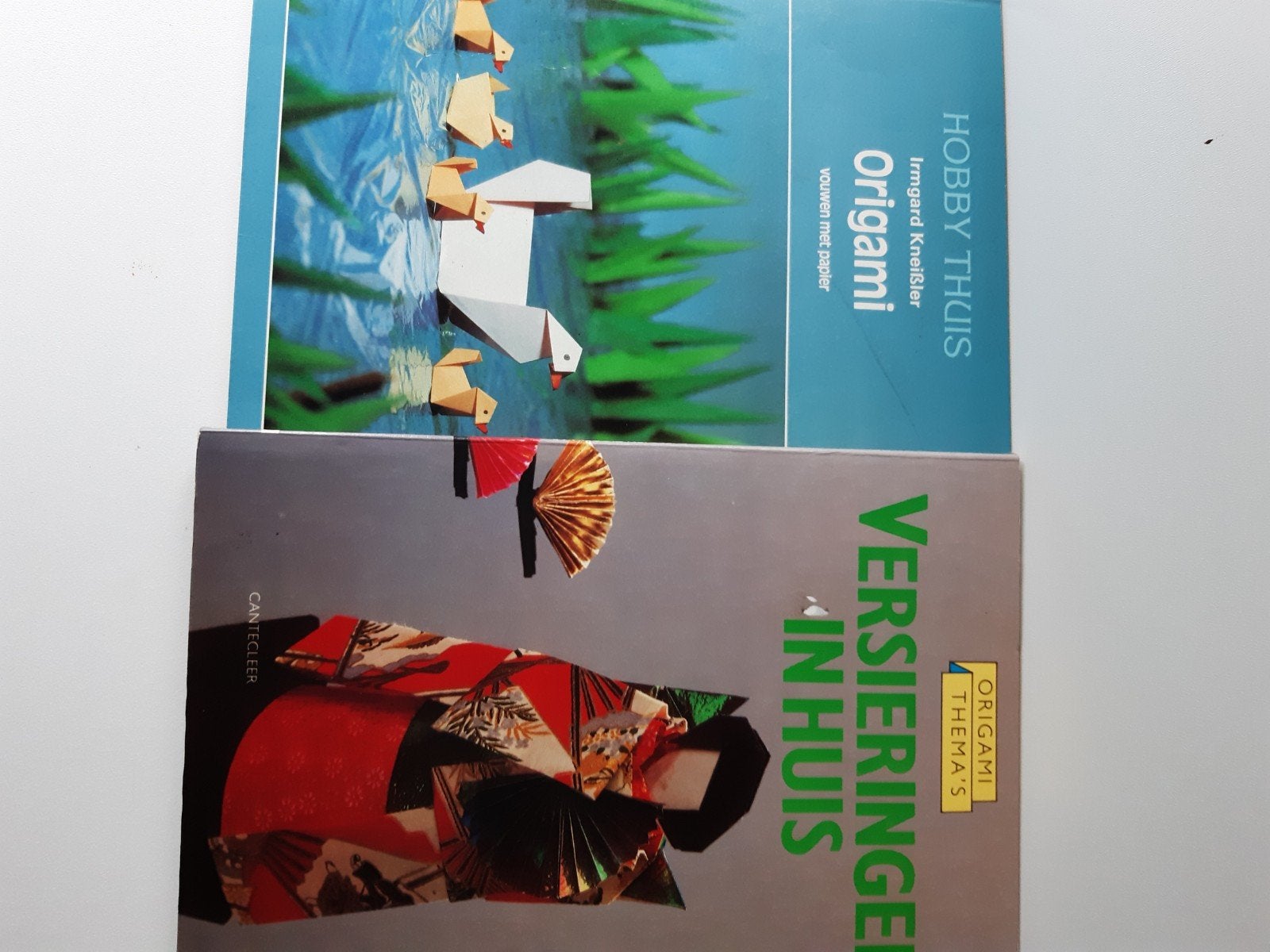 2 ORIGAMI Boekjes in nieuwstaat, Ophalen of Verzenden, Zo goed als nieuw, Overige onderwerpen