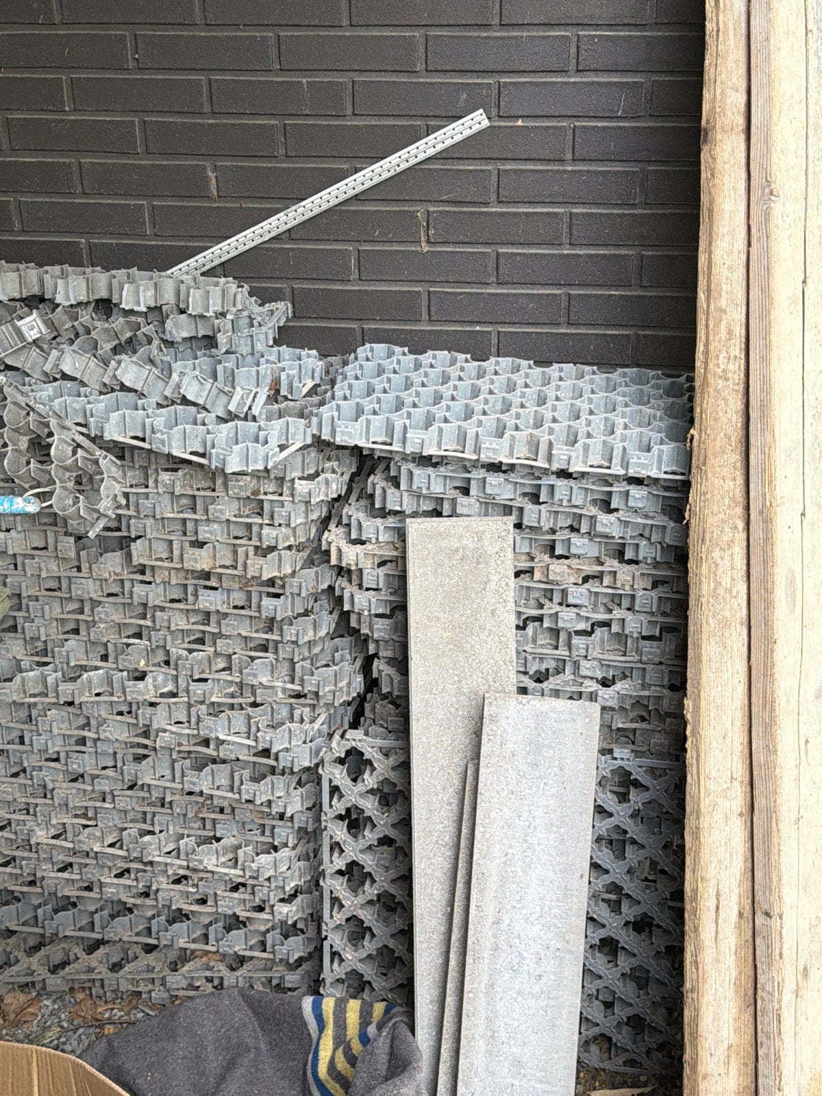 Grasdallen/Grindplaten/Graskeien voor oprit of tuin, Tuin en Terras, Kunststof, Gebruikt, Overige typen, Ophalen of Verzenden