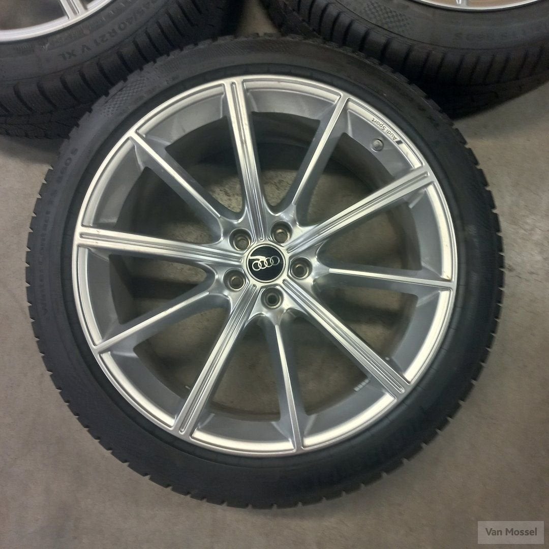 Audi RS6 Continental Wintercontact TS860S 245/40/R21 100V, -, -, Banden en Velgen, Gebruikt