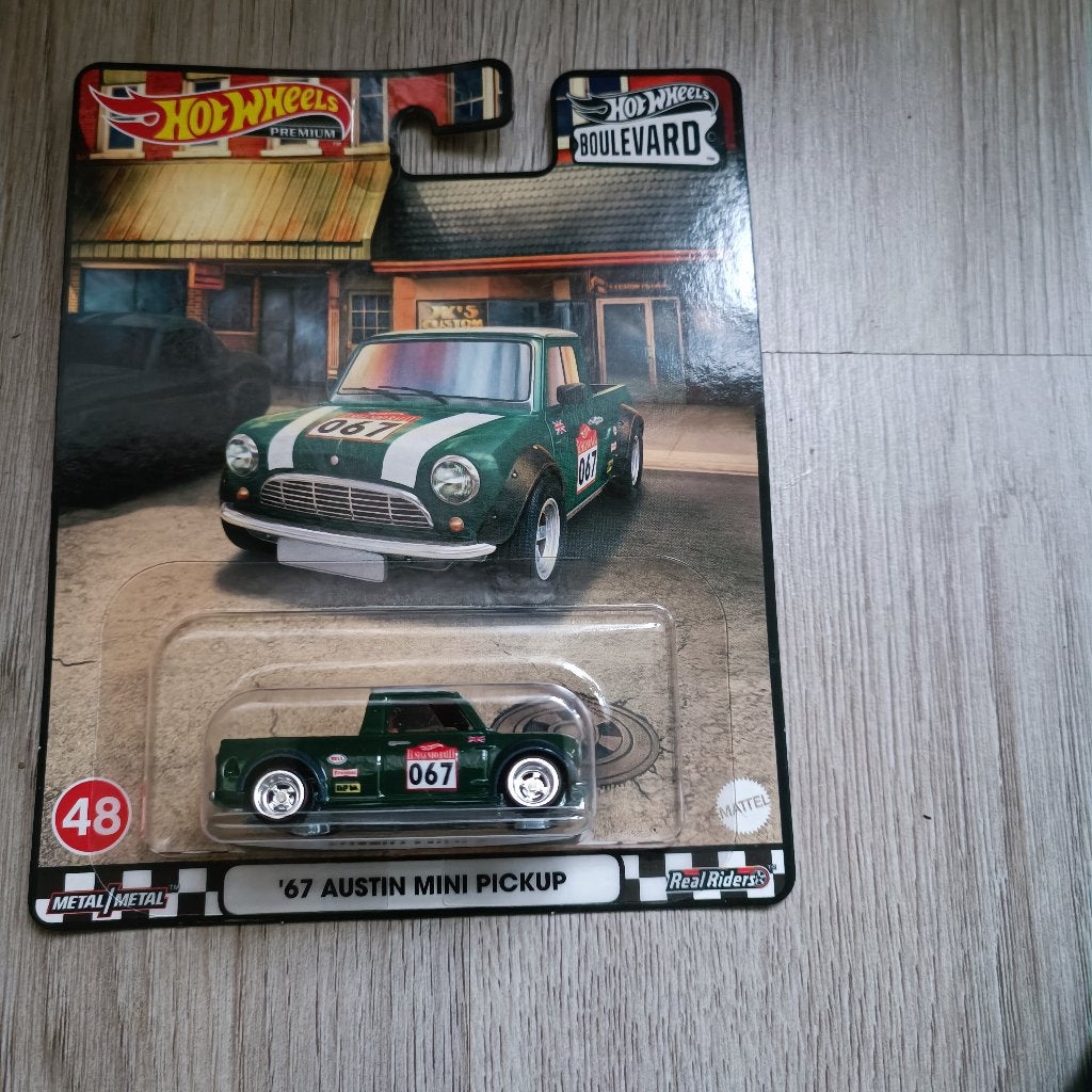 Hot Wheels Boulevard '67 Austin Mini Pickup British Racing, Ophalen of Verzenden, Nieuw, Auto