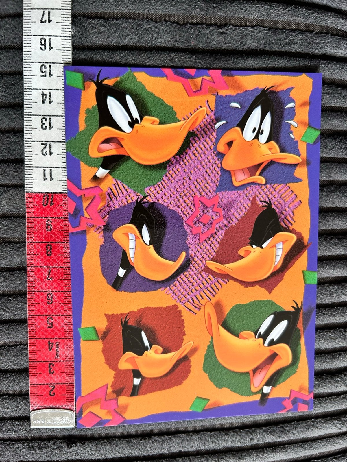 806. Kaart illustr Loony tunes Daffy Duck, Ophalen of Verzenden, 1980 tot heden