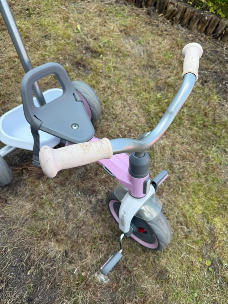 Driewieler met stang, Ophalen, Gebruikt