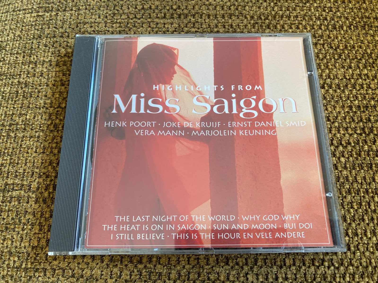 Highlights from Miss Saigon cd - Musical Hoogtepunten, Ophalen of Verzenden, Zo goed als nieuw, Album, Inclusief boekje