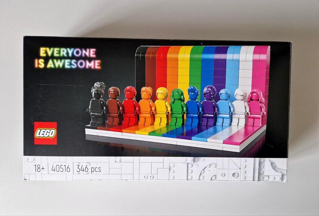 LEGO Ideas Everyone is Awesome |	#40516, Ophalen of Verzenden, Gebruikt, Complete set, Lego
