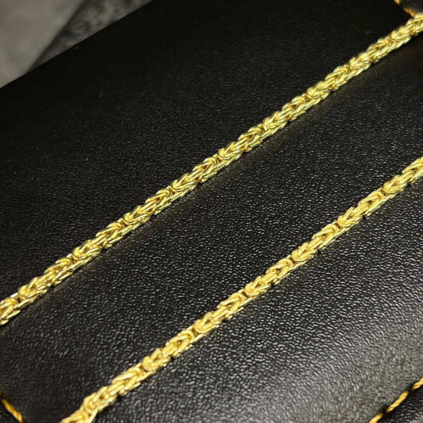Gouden koningsketting 14 karaat goud nieuw, Sieraden, Tassen en Uiterlijk, Kettingen, Ophalen of Verzenden, Nieuw, Goud