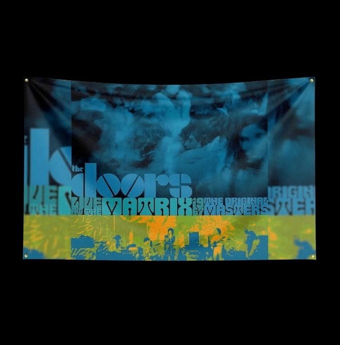 Grote vlaggen The Doors (150x90cm), Ophalen of Verzenden, Nieuw