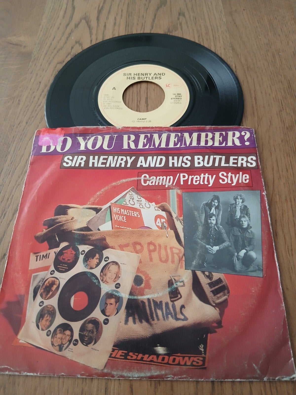 VINYL SINGLE  SIR HENRY AND HIS BUTLERS, Verzenden, Zo goed als nieuw