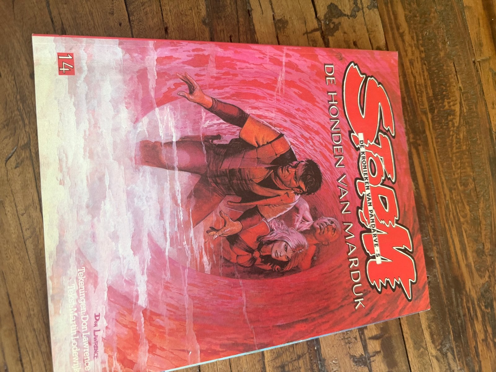Stripboek Storm nr 14 - De honden van Marduk (Nieuwe druk), Eén stripboek, Ophalen of Verzenden, Gelezen