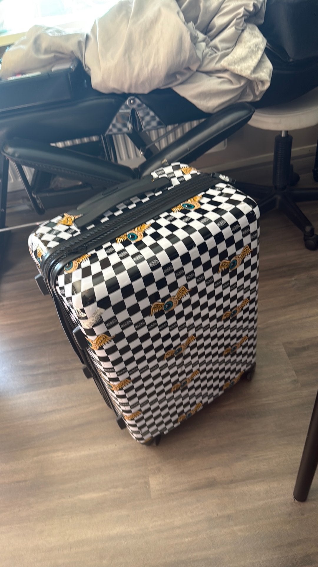 Von Dutch koffer 20KG, Ophalen, Zo goed als nieuw, Hard kunststof
