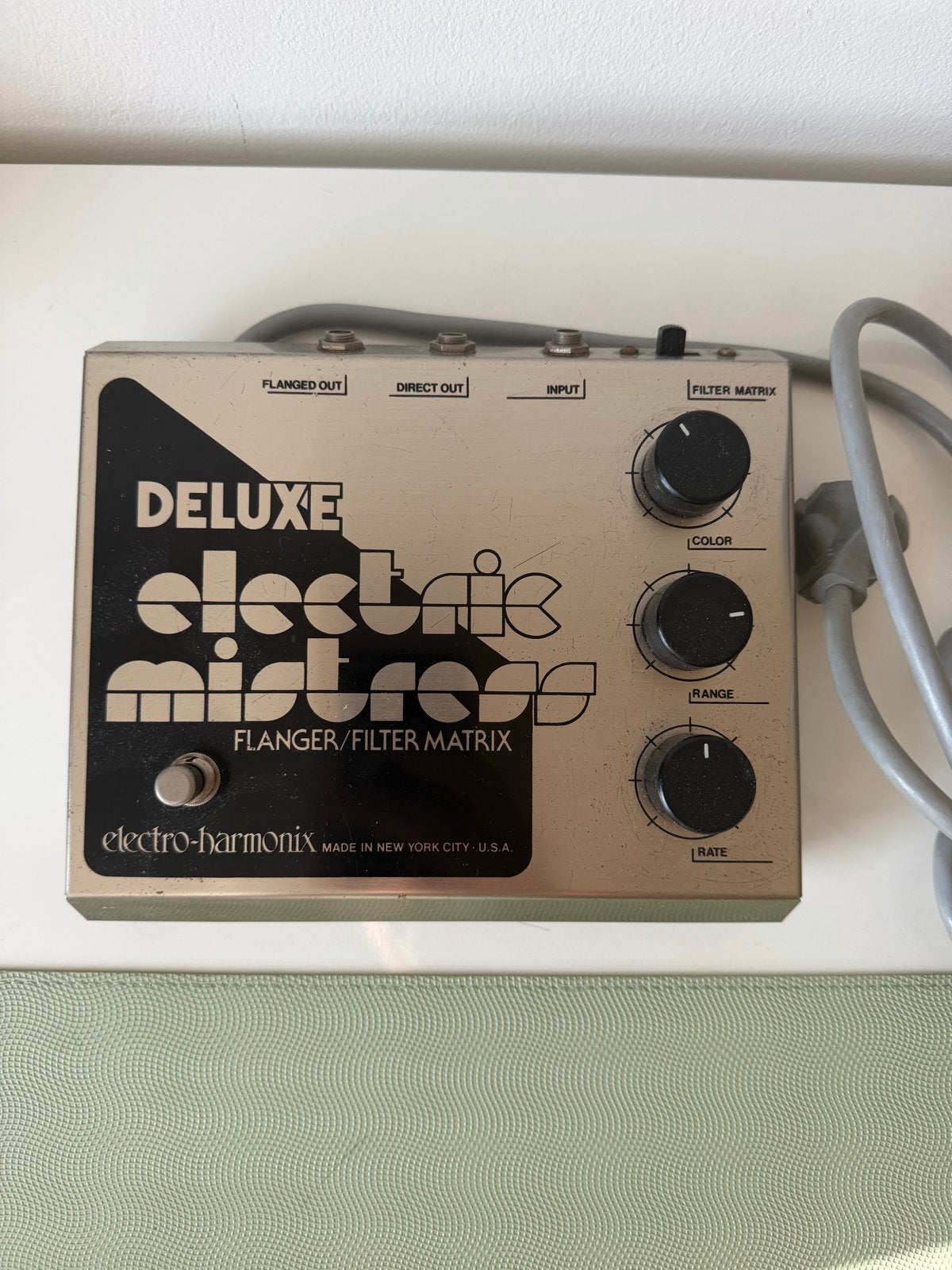 Electro-Harmonix Deluxe Electric Mistress Flanger, Ophalen of Verzenden, Gebruikt, Overige typen