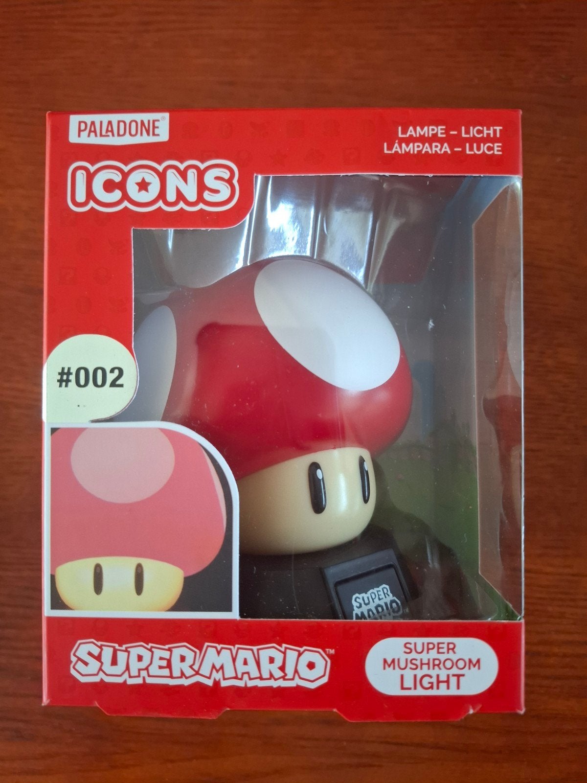 Paladone Icons Super Mario Mushroom Light (#002), Ophalen of Verzenden, Nieuw