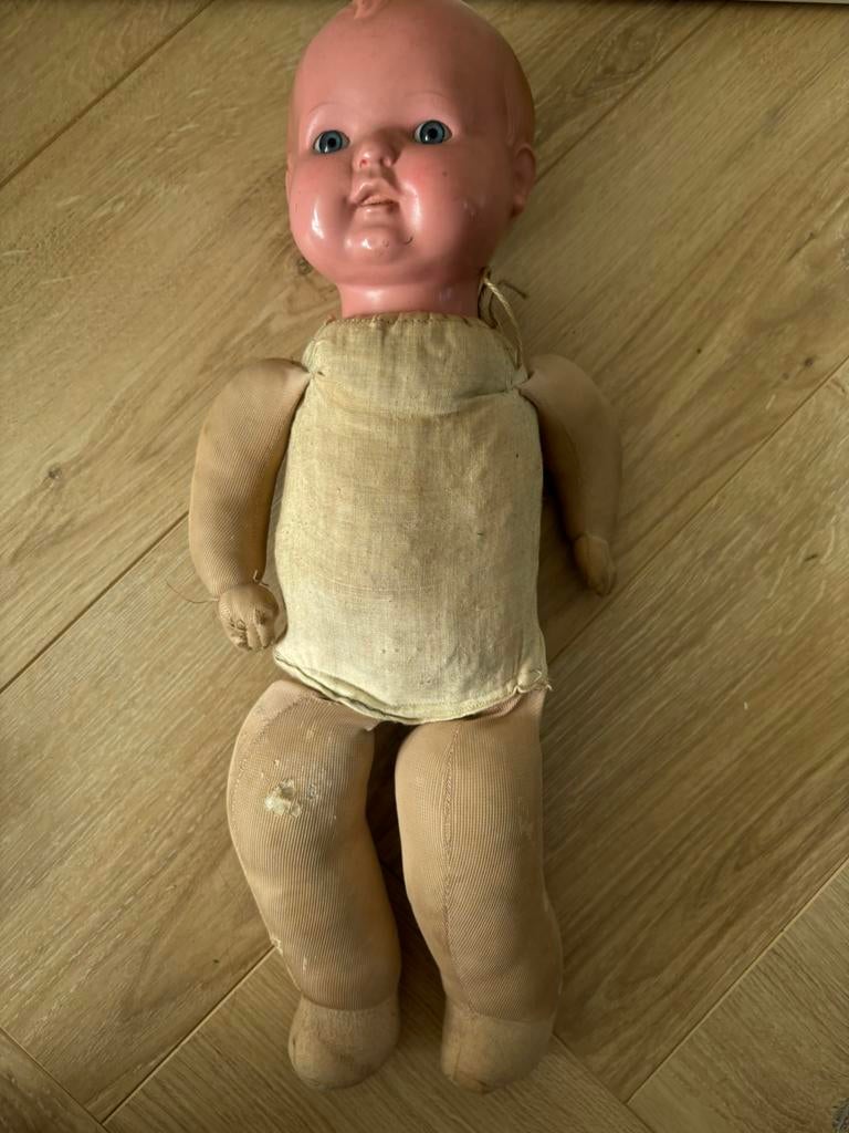 VINTAGE SCHILDPAD POP, Antiek en Kunst, Antiek | Speelgoed, Ophalen of Verzenden