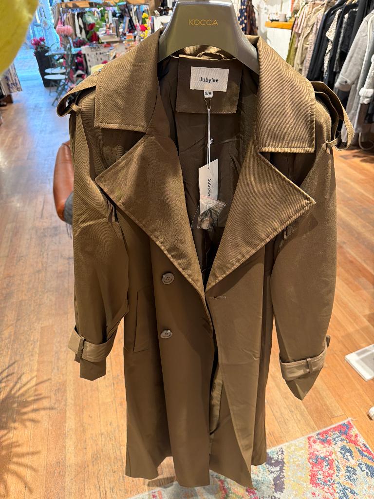 Regenjas S / M was € 109,95 mag voor € 70,00 weg, Bruin, Nieuw, Ophalen of Verzenden, Jubylee