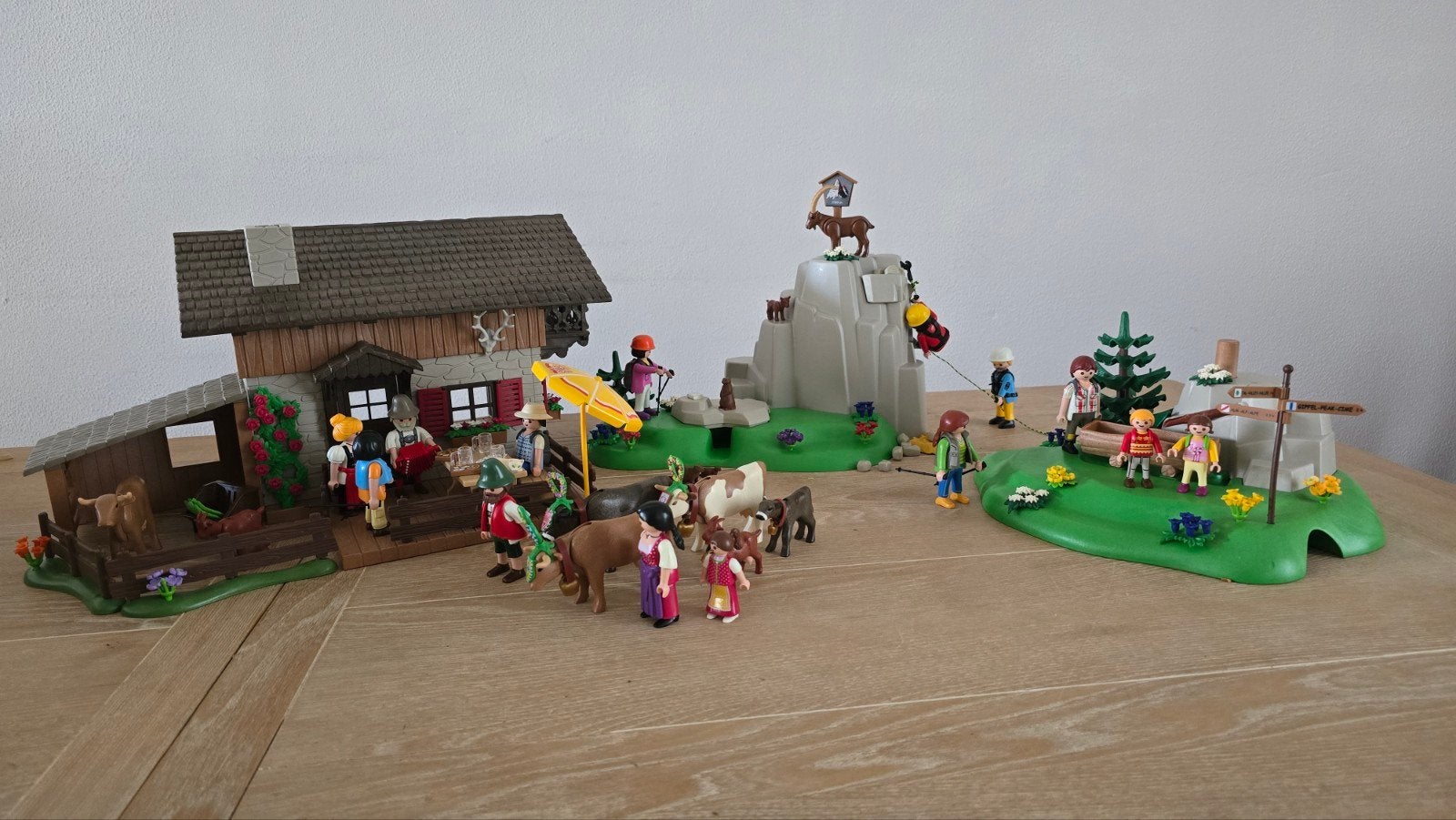4 Playmobil sets In de bergen 5422,5423,5424,5425,5514, Kinderen en Baby's, Speelgoed | Playmobil, Ophalen of Verzenden, Gebruikt