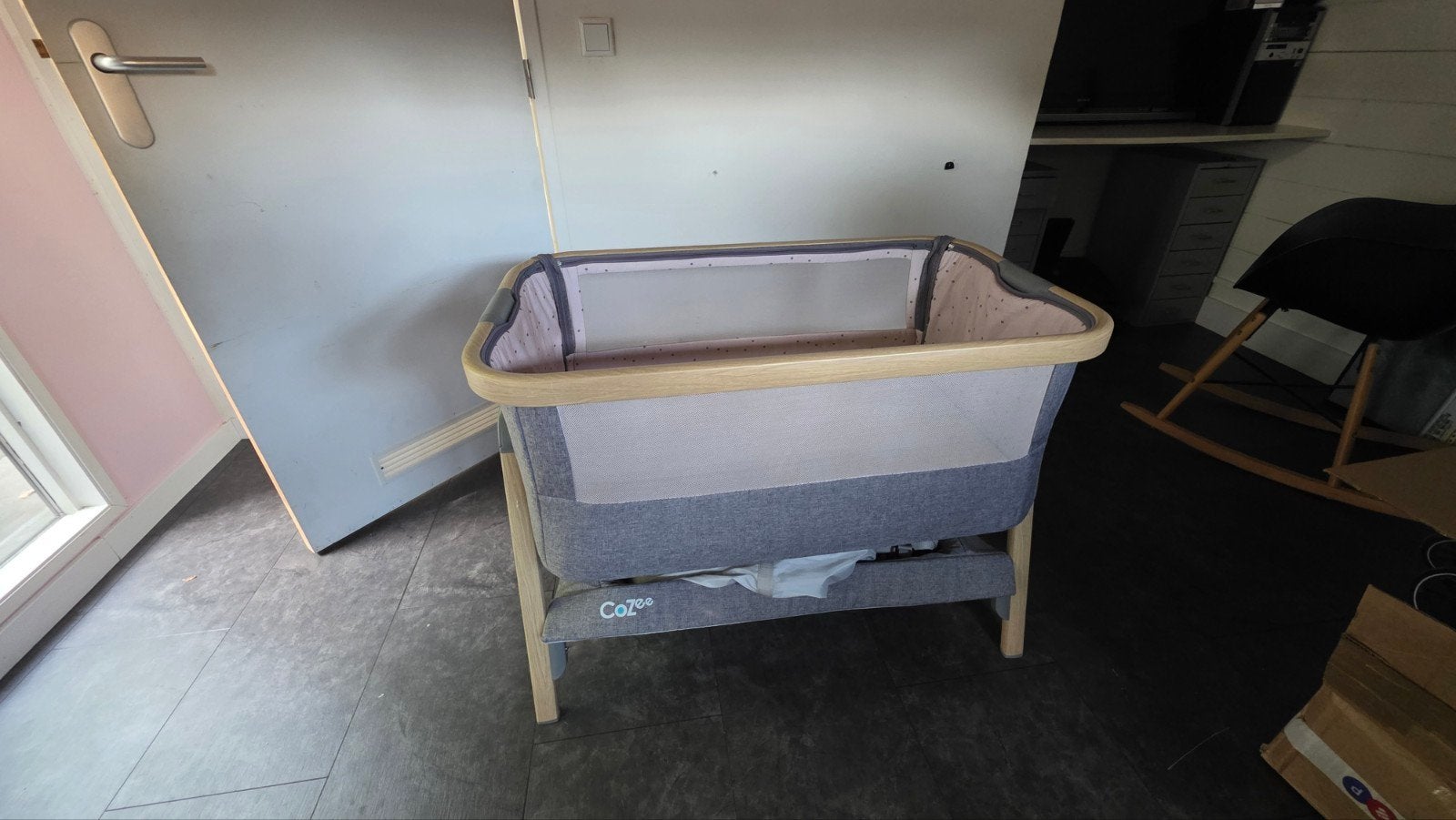 CoZee Bedside Co-Sleeper Ledikant - Zo goed als nieuw, Kinderen en Baby's, Babywiegjes en Ledikanten, Ophalen, Zo goed als nieuw