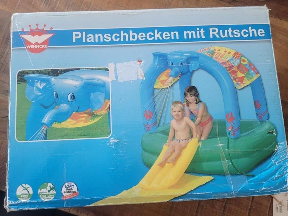 Nieuw Wehncke Olifant Buitenbadje met Glijbaan, Ophalen of Verzenden, Nieuw