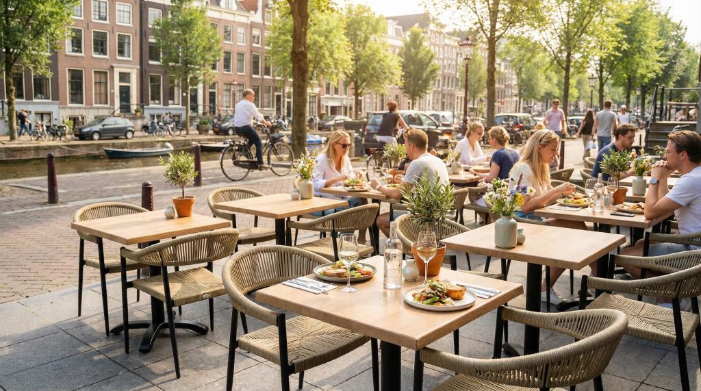 Atacama Wermodin terrastafelbladen horeca terras bladen  77, Ophalen, 50 tot 100 cm, Rechthoekig, Nieuw