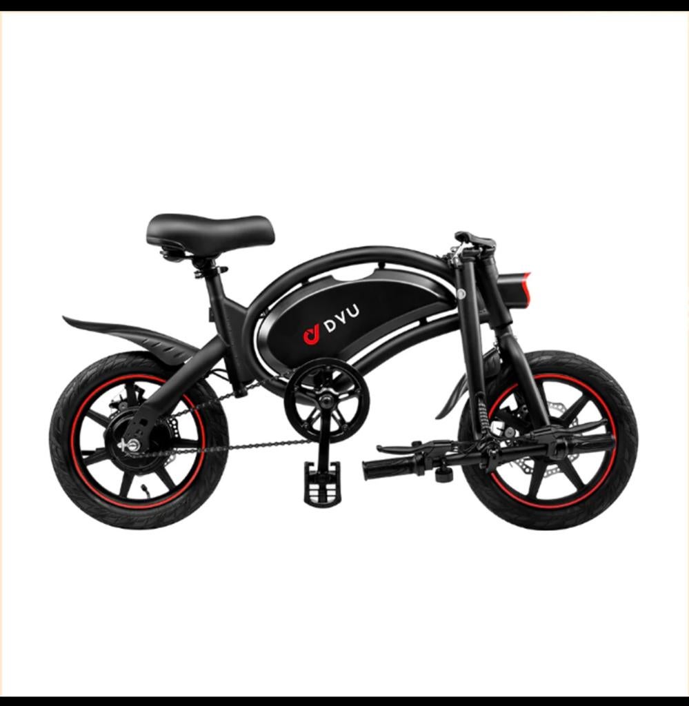 DYU mini folding e-bike 14’’, Fietsen en Brommers, Fietsen | Vouwfietsen, Overige merken, Gebruikt, 14 tot 16 inch, Versnellingen