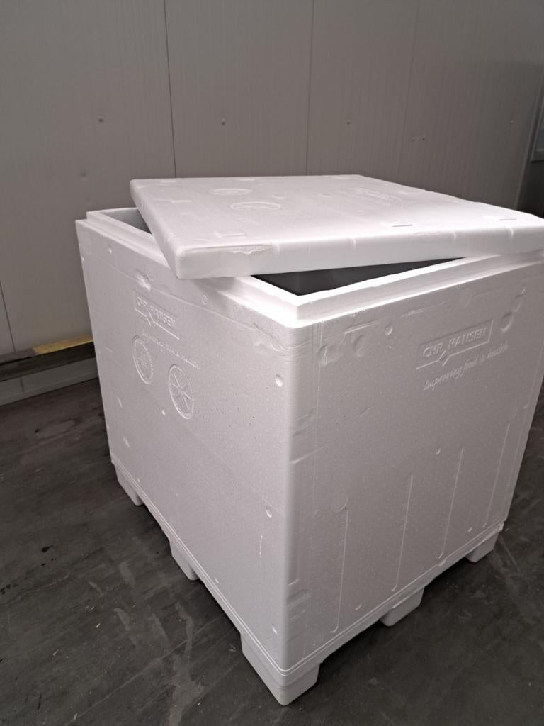 Demontabele Piepschuimbox 100x120x100, Caravans en Kamperen, Koelboxen, Ophalen, Gebruikt, Koelelement