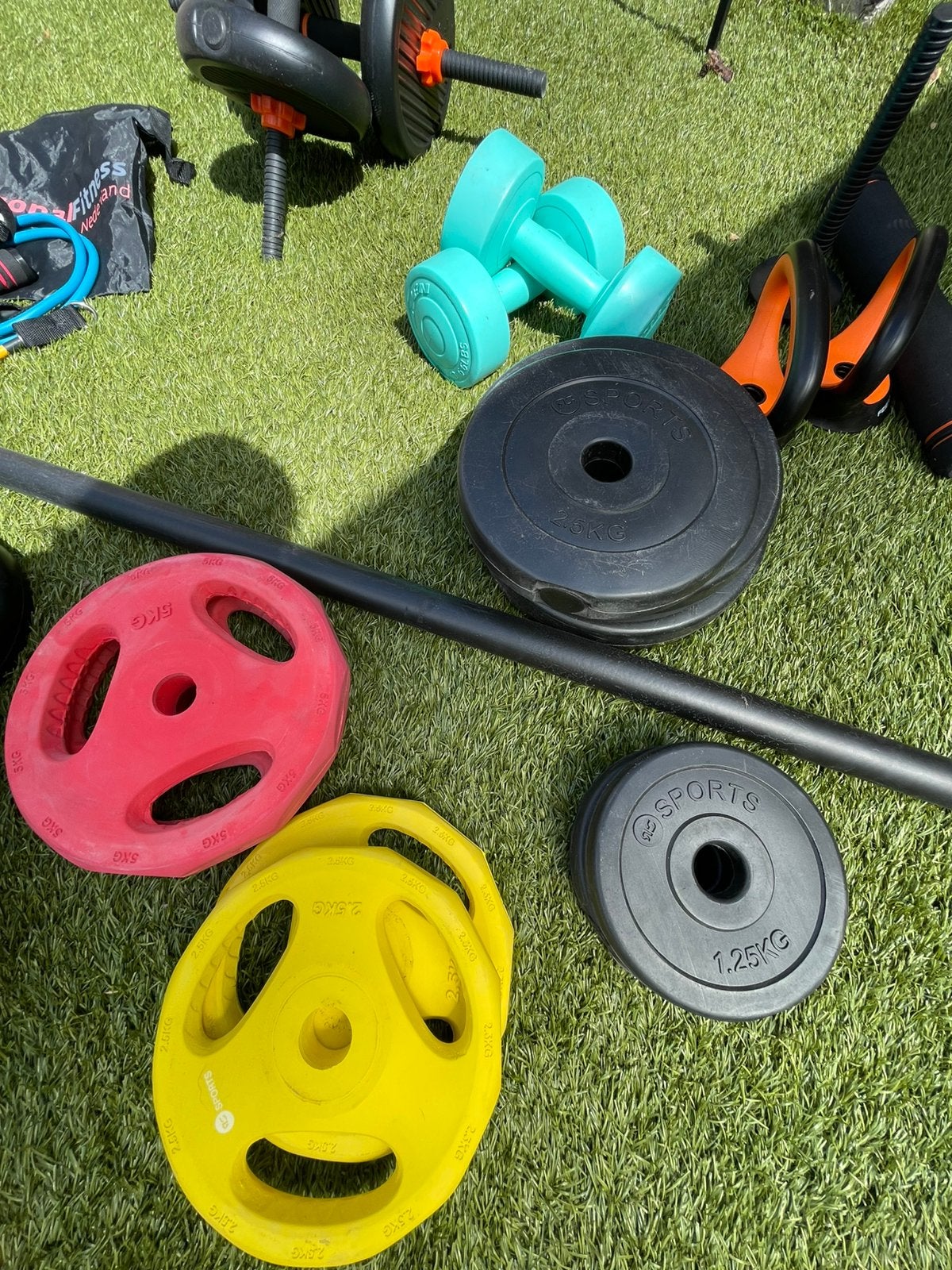 Fitness sport gewichten materialen, Ophalen, Zo goed als nieuw, Dumbbell