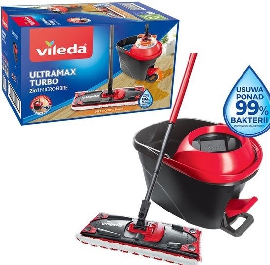 Vileda Ultramat Turbo Reinigingssysteem met Pedaal, Ophalen of Verzenden
