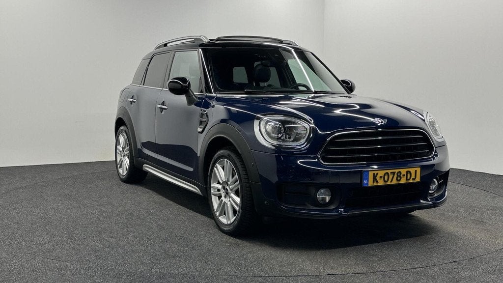 Mini Countryman 1.5 Cooper Chili PANO-LEER-NAVI-AUTOMAAT, Auto's, 136 pk, Gebruikt, Countryman, Blauw