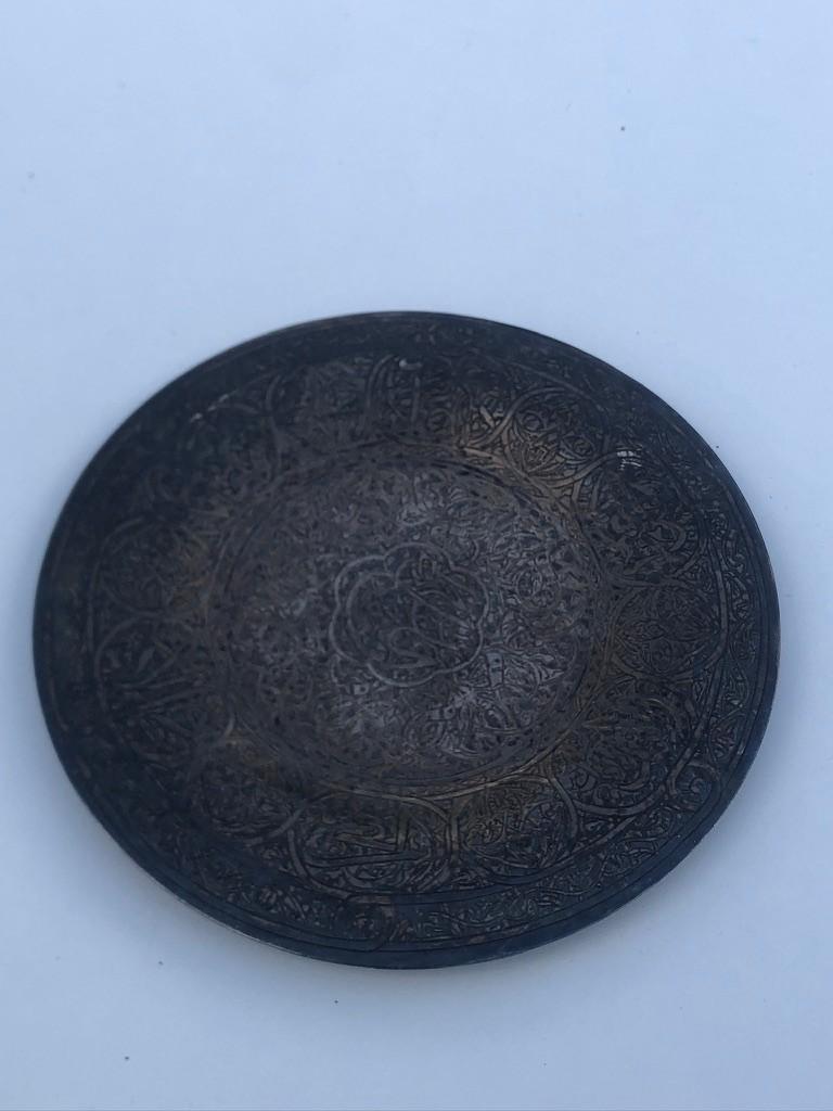 Antiek Zilveren Egyptisch schaaltje 900/1000 zilver, Ophalen of Verzenden, Zilver
