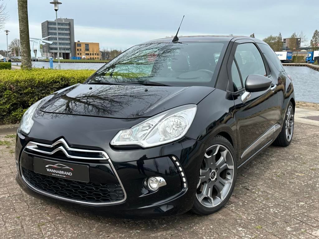 Citroën DS3 Cabrio 1.6 THP | Leer | Stoelverw | Cruise, Auto's, Voorwielaandrijving, 1131 kg, Bedrijf, Handgeschakeld