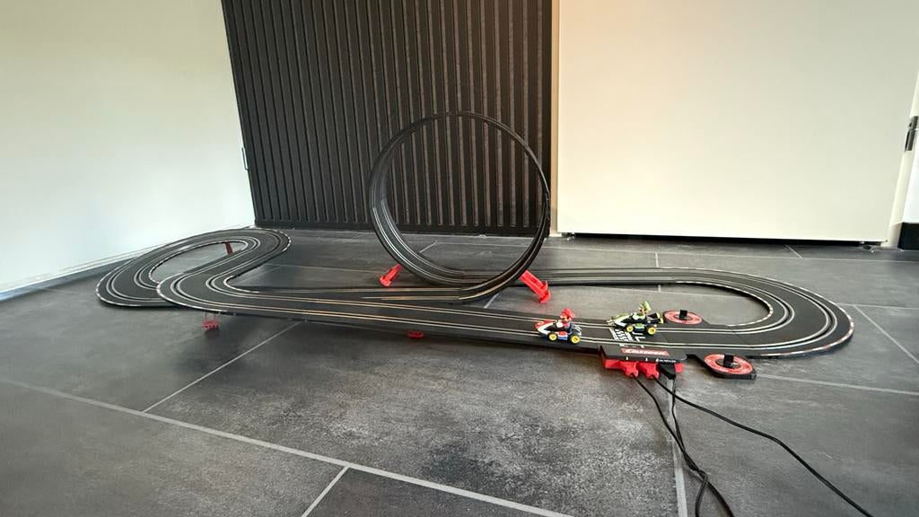 Carrera GO! Nintendo Mario Kart - Mario & Luigi Racebaan, Carrera, Ophalen of Verzenden, Met looping, Elektrisch