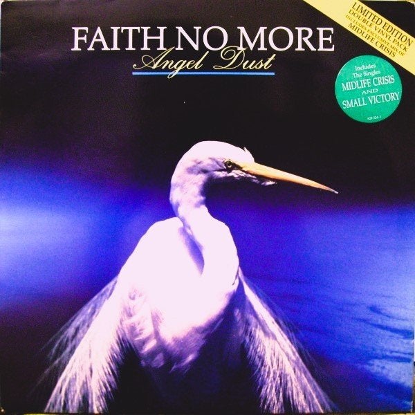 faith no more/angel dust-punk/metal/funk-ZELDZAAM-1xlp+12 in, Verzenden, Zo goed als nieuw, 12 inch, Alternative