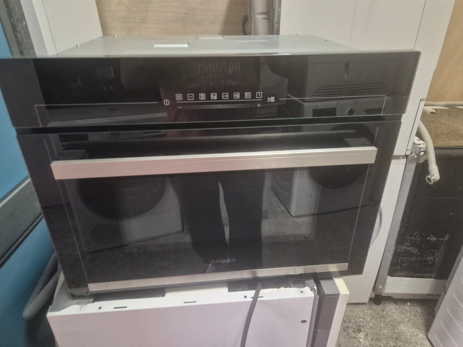Zo goed als nieuwe Junker inbouw combimagnetron, Witgoed en Apparatuur, Combimagnetron, Ophalen of Verzenden, Zo goed als nieuw