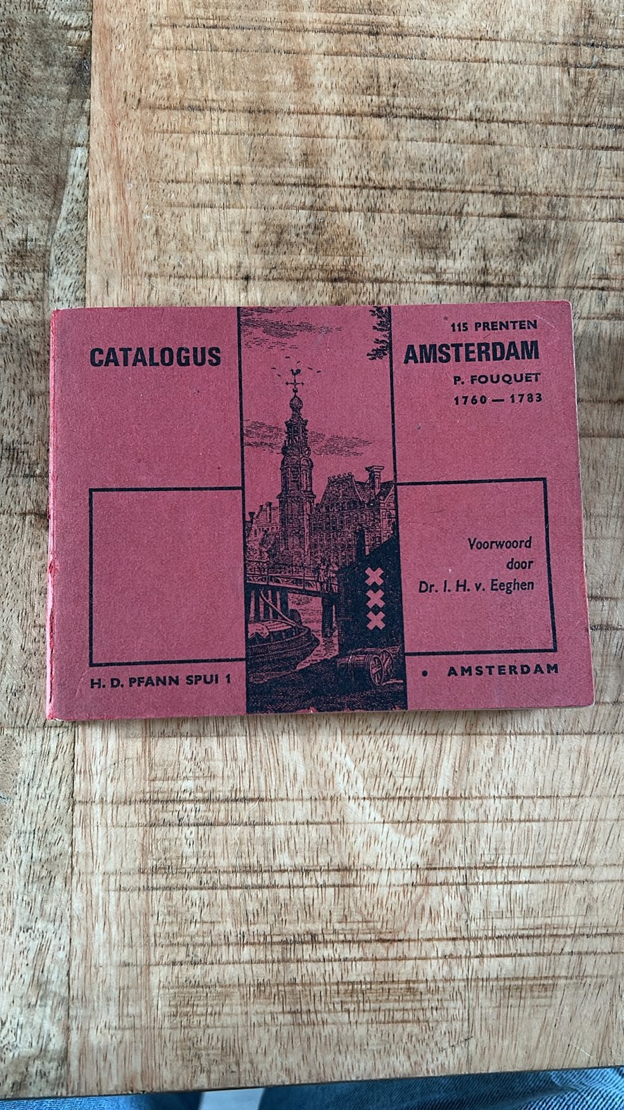 Catalogus 115 Prenten Amsterdam P. Fouquet 1760-1783, Ophalen, Gelezen, Catalogus