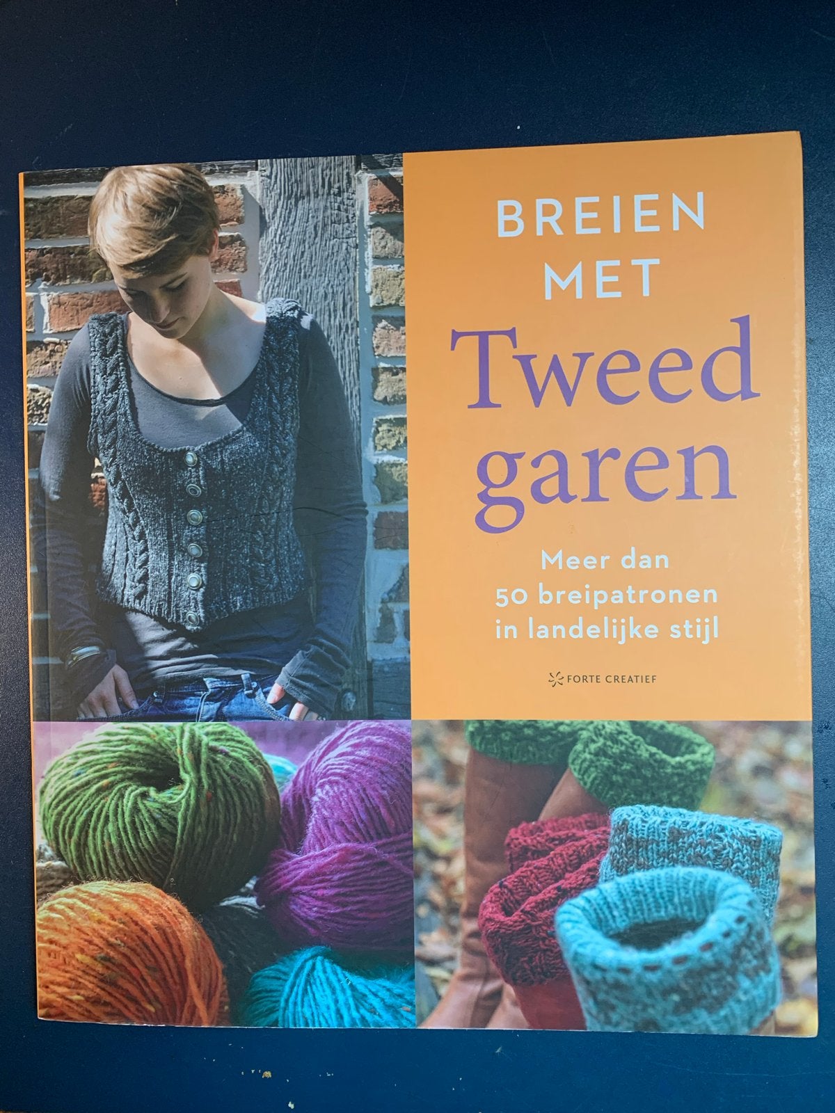 Breien met Tweedgaren - Meer dan 50 breipatronen, Verzenden, Zo goed als nieuw, Breien en Haken
