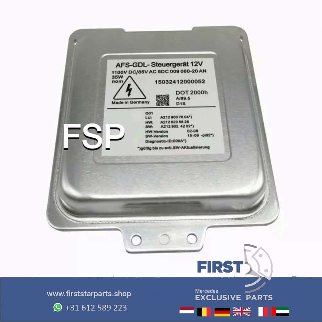 A2129003502 XENON KOPLAMP MODULE Mercedes E Klasse W212 W207, Gebruikt, -, Ophalen of Verzenden, -